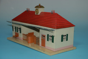 antiker Blech Bahnhof Nr. 5/843 * Fa. Doll 20er bis 30er Jahre