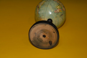 antique children globe with compass * the earth * at 1900-1910