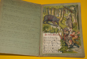 antikes Kinderbuch " Die Struwwelsuse" um 1880