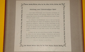 seltenes Militärspiel 2. WK * Fallschirmjäger Spiel * 30er Jahre