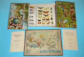 2 rare HAUSSER children games * German at 1910-1915