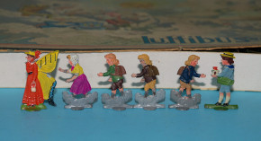 2 rare HAUSSER children games * German at 1910-1915