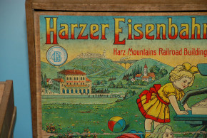antiker Harzer Eisenbahn Baukasten * Firma GB um 1910-1915