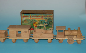 antiker Harzer Eisenbahn Baukasten * Firma GB um 1910-1915