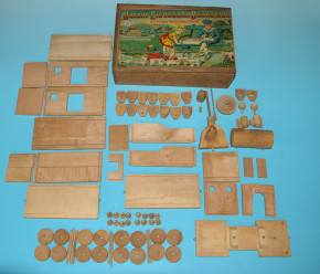 antiker Harzer Eisenbahn Baukasten * Firma GB um 1910-1915