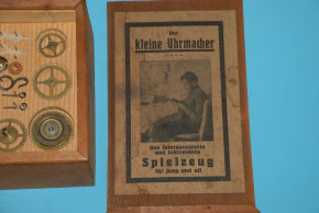 seltener Baukasten * der kleine Uhrmacher * um 1910-1915