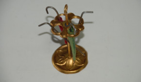 Miniatur Goldblech Schirmständer von Erhard & Söhne * um 1900