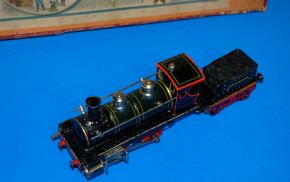 MÄRKLIN uralt Eisenbahn - Geschenkpackung Sp 0 um 1905-1910