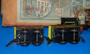 MÄRKLIN uralt Eisenbahn - Geschenkpackung Sp 0 um 1905-1910