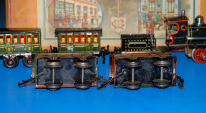 MÄRKLIN uralt Eisenbahn - Geschenkpackung Sp 0 um 1905-1910