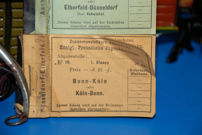 MÄRKLIN uralt Eisenbahn - Geschenkpackung Sp 0 um 1905-1910