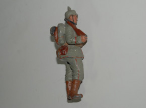 antique G. Heyde Money box figure * soldier * Dresden at 1900