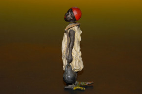 antique Georg Heyde * shaking head big figure * by 1900