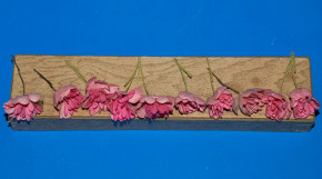 10 x antike Miniatur Puppenstuben Blumen * um 1900-1920 (11)