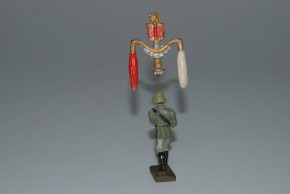 LINEOL Soldat * Schellenbaumträger kl. Schellenbaum * 30er Jahre