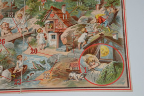 antikes Kinderspiel * Was das Kind träumt * Firma S. R. um 1900