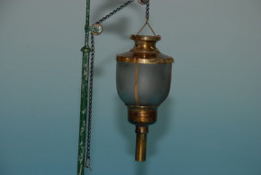 Märklin uralte Bogenlampe für Kerzenbetrieb H 30 cm * 1900-10