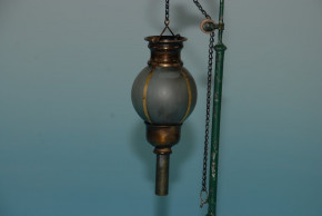 Märklin uralte Bogenlampe für Kerzenbetrieb H 30 cm * 1900-10