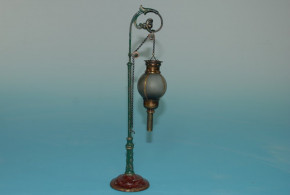 Märklin uralte Bogenlampe für Kerzenbetrieb H 30 cm * 1900-10