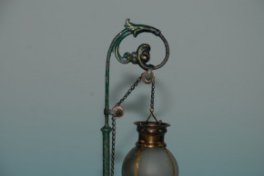 Märklin uralte Bogenlampe für Kerzenbetrieb H 30 cm * 1900-10