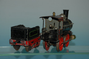 Märklin uralte Lok 1021 RNN mit Tender * Sp 1 * um 1900