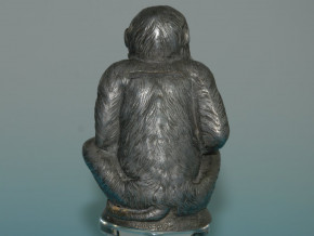 antique mechanical money box monkey Deposé no. 227 * at 1900