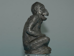 antique mechanical money box monkey Deposé no. 227 * at 1900