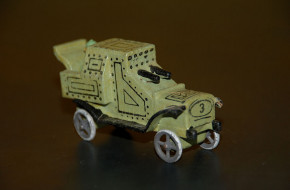 Erzgebirge miniature * armour-clad armed forces car * twenties