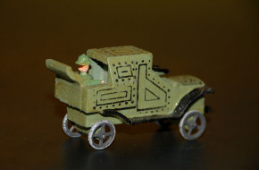 Erzgebirge miniature * armour-clad armed forces car * twenties