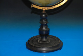 Globus E. Schotte Berlin mit Messing Meridian * D 33 cm * 1870