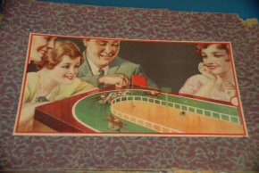 BING table game race * metal litho. with clockwork * twenties