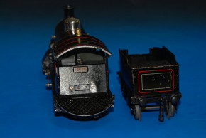 GBN heavy current steamer 2 B with tender * trace 1 * as of 1913