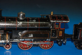 GBN heavy current steamer 2 B with tender * trace 1 * as of 1913