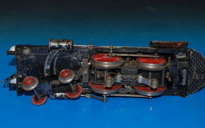 GBN heavy current steamer 2 B with tender * trace 1 * as of 1913