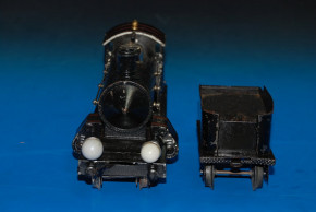 GBN heavy current steamer 2 B with tender * trace 1 * as of 1913