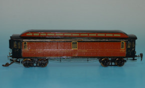 Märklin french PLM fast train post & telegraph car 522 * at 1910