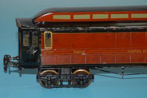 Märklin french PLM fast train post & telegraph car 522 * at 1910