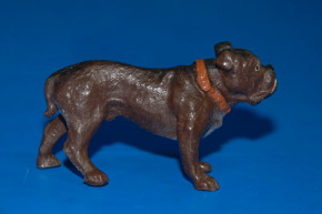 HAUSSER/ELASTOLIN Mass figure hand painted Bulldog * 1920