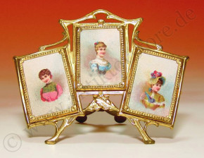 antique doll house Erhard & Söhne picture-frame * at 1900