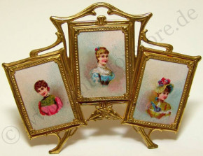 antique doll house Erhard & Söhne picture-frame * at 1900