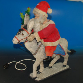 Automat * Weihnachtsmann auf Esel reitend * 30er Jahre