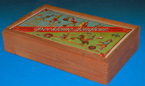 The little juggler * wood movement box of building   blocks with instructions * at 1905