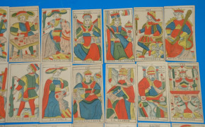 TAROT / Spielkarte Jacque Rochias Fils Neuchatel * 78 Blatt im O.K. * um 1780