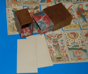 TAROT / Spielkarte Jacque Rochias Fils Neuchatel * 78 Blatt im O.K. * um 1780