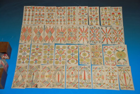 TAROT / Spielkarte Jacque Rochias Fils Neuchatel * 78 Blatt im O.K. * um 1780