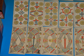 TAROT / Spielkarte Jacque Rochias Fils Neuchatel * 78 Blatt im O.K. * um 1780