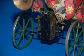 Vichy, Gustave Paris * antique clockwork machine * tricycle with doll "Pauline" * at 1860-1870