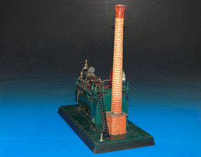GBN liegende Kesselhaus Dampfmaschine * um 1910