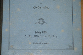 Mining game minerals collection of J.F. Fuchs * Winkler youth game Leipzig 1879