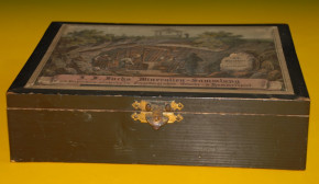 Mining game minerals collection of J.F. Fuchs * Winkler youth game Leipzig 1879